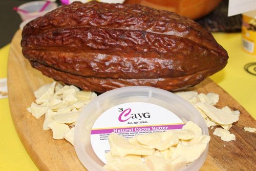 3CAYG Natural Cocoa Butter 1LB Raw Unrefined- Luxurious Skin Moisturizer and Hair Conditioner