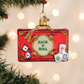 Mahjong Glass Ornament - Handcrafted Holiday Christmas Tree Decoration
