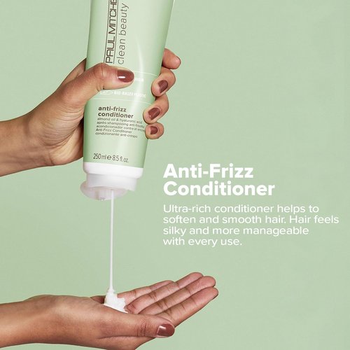 Paul Mitchell Clean Beauty Anti-Frizz Conditioner - Ultra-Rich Formula for Textured Hair 33.8 oz