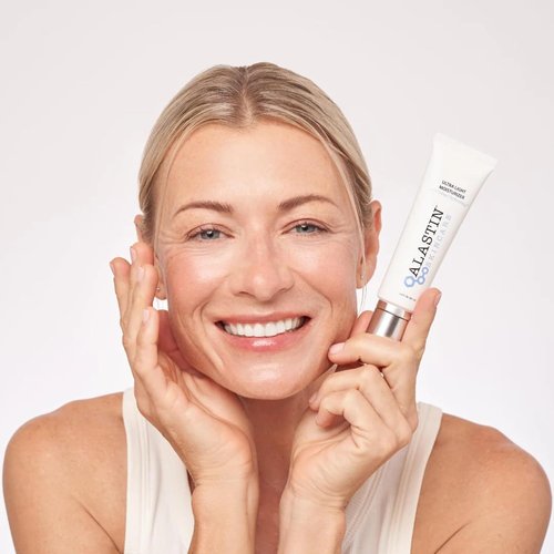 ALASTIN Skincare Ultra Light Daily Face Moisturizer - Hydrating Anti-Aging Cream (2 oz) | Boosts Collagen & Elastin Production