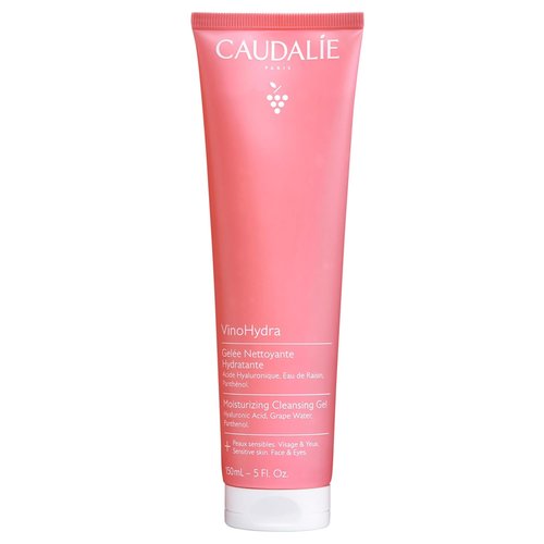 Caudalie VinoHydra Cleansing Gel - Gentle Moisturizing Face Cleanser with Hyaluronic Acid | 150 mL