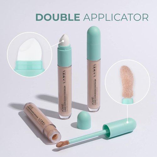 LAMEL OH My Clear Face Concealer - Moisturizing & Waterproof Formula with Vitamin E & Tea Tree - 0.23 fl. oz.
