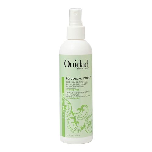 Ouidad Botanical Boost Curl Spray - Energizing & Refreshing Formula for Curly Hair | Lightweight, No Residue, Silicone-Free