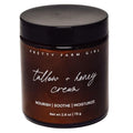 Pretty farm girl Tallow + Honey Body Butter - Nourish, Soothe, and Moisturize - Lightly Whipped - For Sensitive Skin - Full Body Use - Fragrance Free, 2.6oz