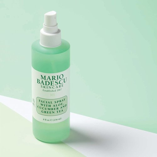 Mario Badescu Facial Spray - Hydrating Aloe, Cucumber & Green Tea Mist for All Skin Types