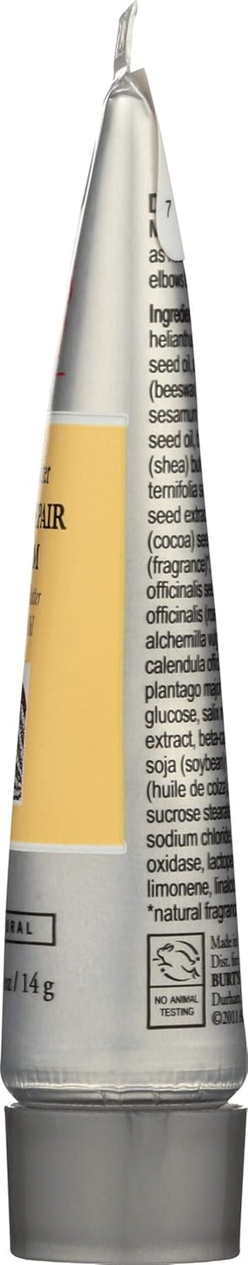 Burt's Bees Hand Repair Cream - Nourishing Shea Butter Formula | 0.49 Ounce