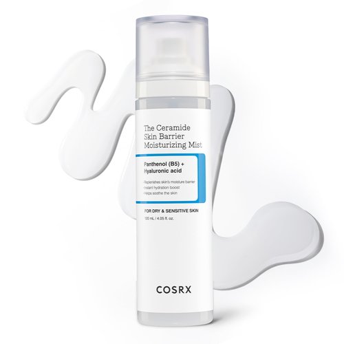 COSRX Barrier Cream Face Mist - Milky Toner with Ceramide & Hyaluronic Acid, Hydrating and Soothing Facial Spray for All Skin Types, 4.06 fl.oz, Korean Skin Care