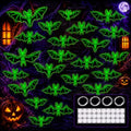 20PCS Glow-in-the-Dark Skeleton Bat Decorations for Halloween - Notus Tide