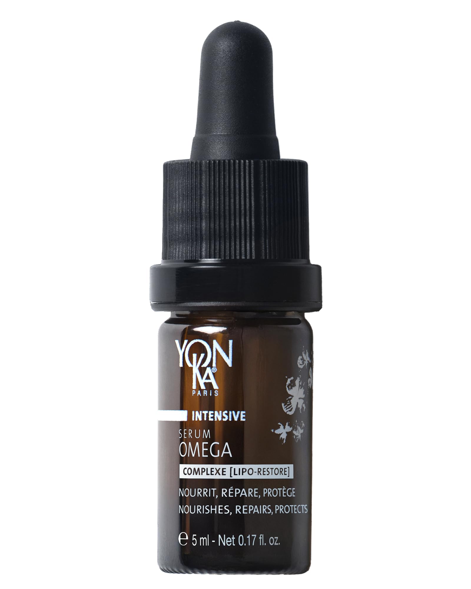 YONKA PARIS Serum Omega | Oil in Serum for Dry Sensitive Skin | Omegas 3 6 9 Lipo Restore Complex | Nourishes and Soothes Reactive Skin | Vegan Dermatologist Tested | Travel Size | 0.16 Fl Oz