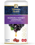 Manuka Health Manuka Honey Lozenges - Blackcurrant Flavor | Natural Throat Relief with Raw Honey & Vitamin C
