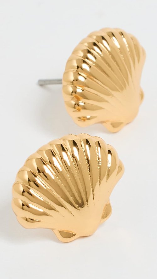 Lele Sadoughi Coquille Stud Earrings - Elegant Design for Everyday Wear | Perfect Gift Option