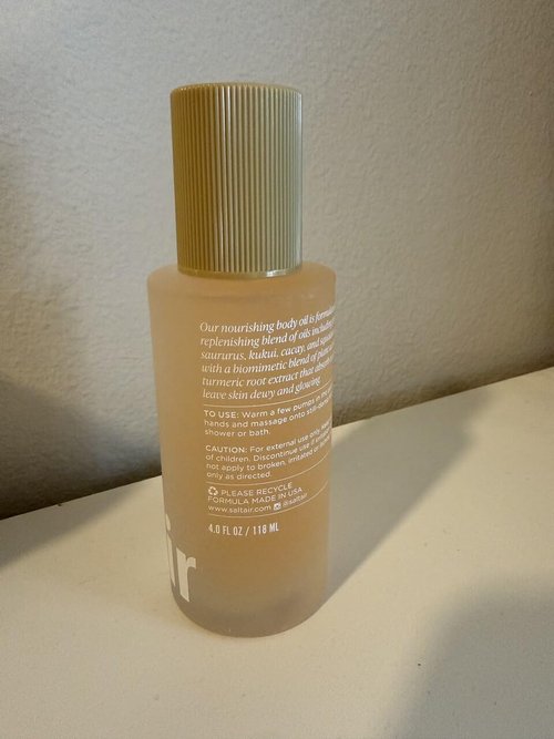 Saltair Body Oil - Silky Hydrating Dry Oil for Men & Women | Non-Greasy Moisturizer, 4oz - Golden Hour Scent