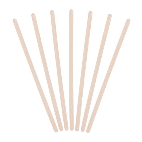 300/600/1200 Pieces Disposable Wood Stick Beauty Spatulas Log Hair Removal Wax Coating and Eyebrow Trimming Wooden Stick (1200pcs)