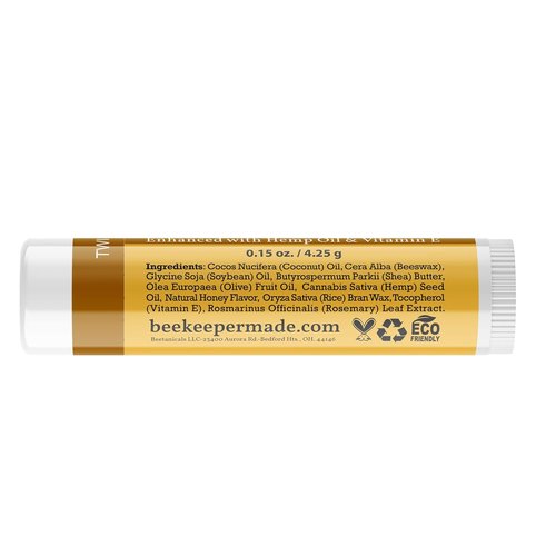 Beekeeper Made Beeswax Lip Balm - Honey Flavor, 40 Count | Perfect for Men, Women & Children Gifts
