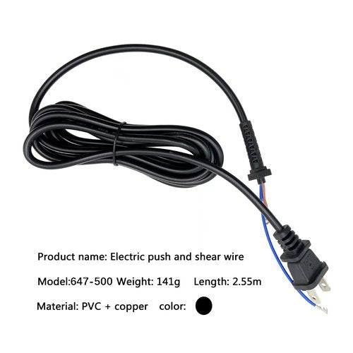 647-500 Clipper Cord Replacement WAHL Fits Senior, 5Star Senior, Designer, Super Taper, Sterling, Magic Clip, Balding, Icon, Legend,Taper 200, Pro Basic and Pilot Clippers 00647-500 Hair clipper cable