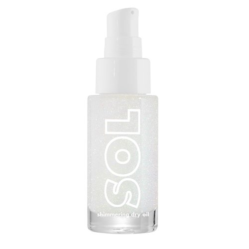 ColourPop Twilight Sol Shimmering Dry Body Oil - Moisturizing Glow with Coconut & Argan Oils - 0.16 Fl Oz