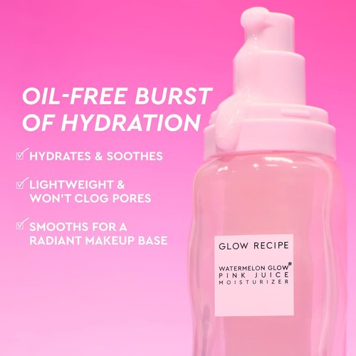 Glow Recipe Pink Juice Water Gel Moisturizer - Oil-Free Hydrating Gel for Glass Skin | 50ml