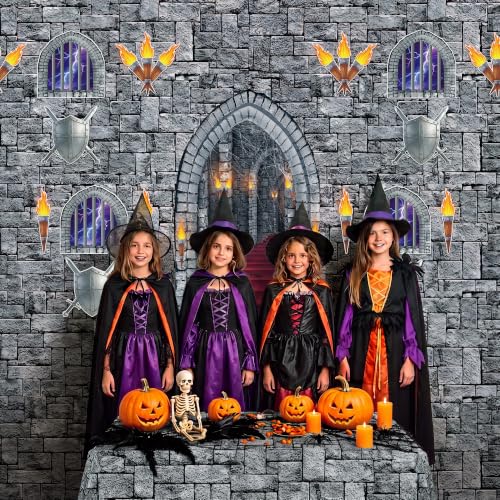 Medieval Castle Party Decorations Set - Knight Birthday Supplies, 26pcs, Variation: Medieval Castle