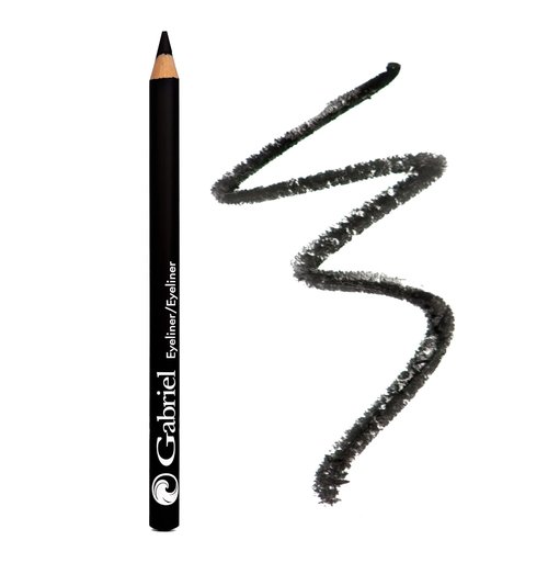 Gabriel Cosmetics Classic Eyeliner - Black Natural Eye Liner, Vegan & Cruelty-Free, 0.04 Oz.
