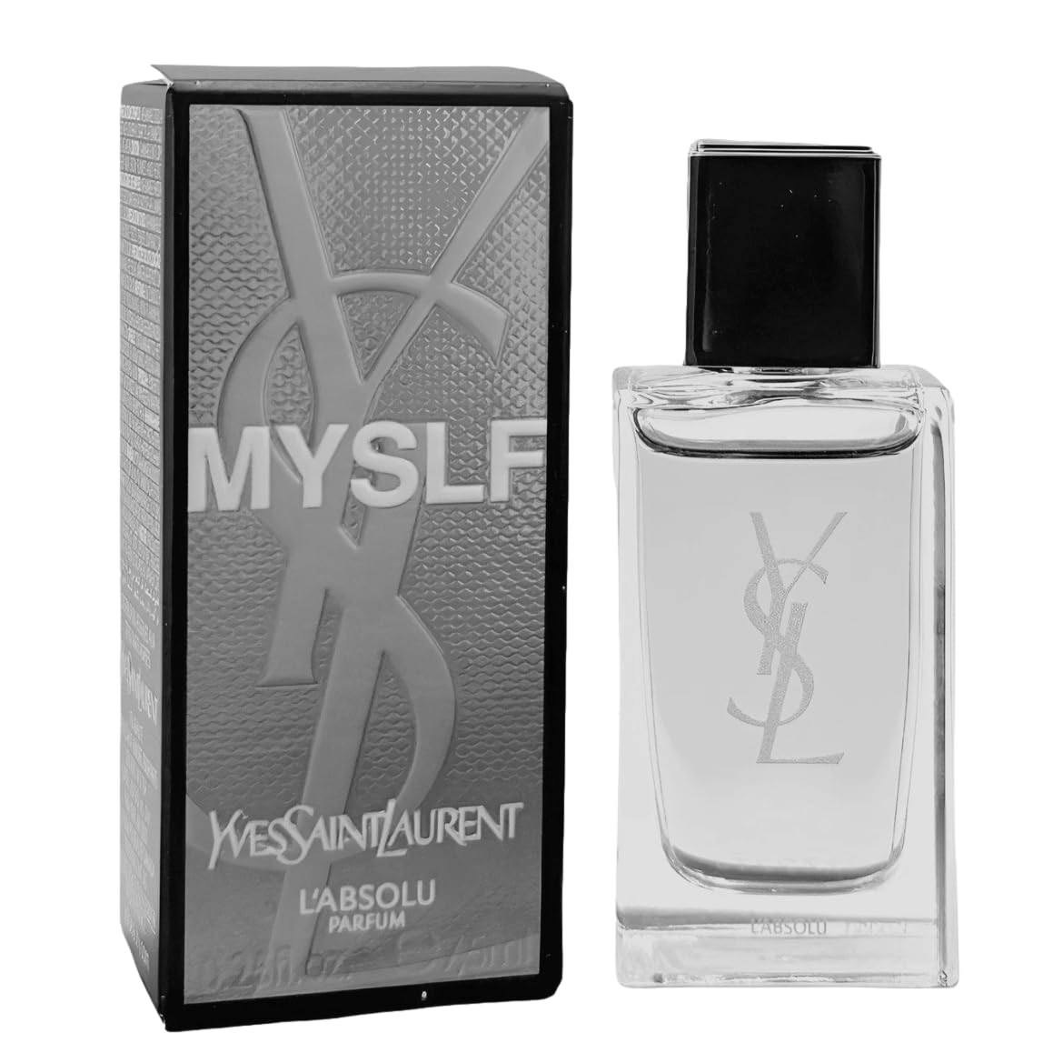 Yves Saint Laurent MYSLF L'ABSOLU Parfum - Men's Mini Travel Size Perfume 7.5 ml | Luxurious Fragrance