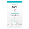 Curel Japanese Skin Care Travel Size Set - Face Wash, Lotion & Makeup Remover for Dry, Sensitive Skin