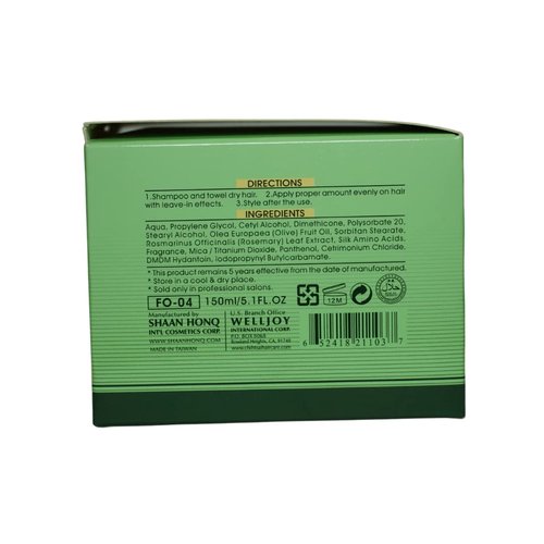 Chihtsai Olive Instant Treatment (5.1oz/150ml) - Leave-in treatment that repairs and conditions hair