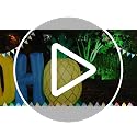Inflatable Palm Tree and Pineapple Decor with LED Lights for Outdoor Yard and Pool Parties