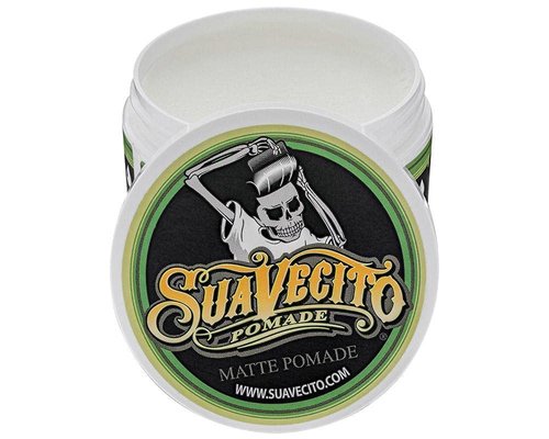 Suavecito Pomade - Matte Finish Hair Pomade for Men | Medium Hold, Shine-Free, 5 oz