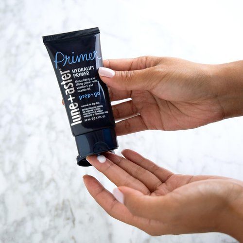 Lune+Aster Hydralift Primer - Moisturizing & Lifting Formula with Vitamin E & B5 | 1.7 Fl Oz for Normal to Dry Skin