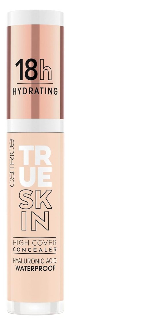 Catrice True Skin High Cover Concealer - Waterproof, Lightweight Formula | Neutral Swan | 18-Hour Wear with Hyaluronic Acid