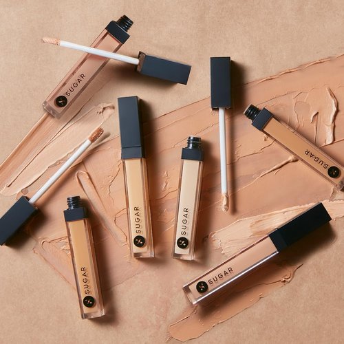 Sugar Cosmetics Magic Wand Waterproof Concealer45 Con Panna (Medium Beige, Golden Undertone) Full Coverage Waterproof Longwear formula