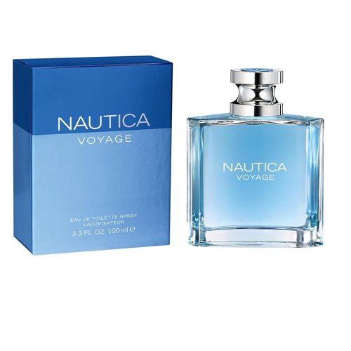 Nautica Voyage Eau De Toilette - Fresh Fruity Cologne for Men | Long-Lasting 3.3 Fl Oz with Woody Aquatic Notes