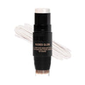 Nudestix Nudies Glow Highlighter Stick – Multi-Use Cream Highlighter for Face, Eyes & Body with Built-In Brush | Dewy, Radiant Finish for All Skin Tones | Ice Ice Baby