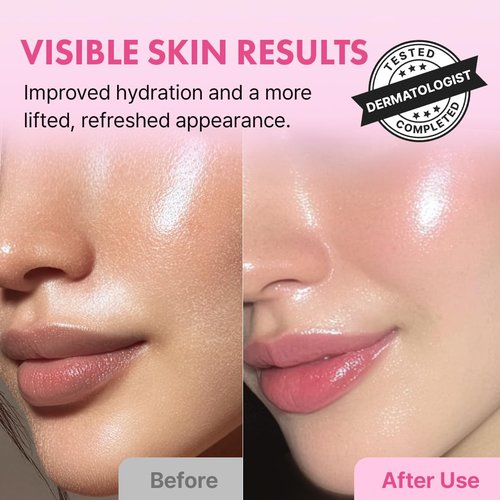Hanskin Hyaluron Moisture Cream - Hydrating Korean Cream for Glass Skin | Hyaluronic Acid & Niacinamide | Lightweight for Sensitive & Dry Skin | 1.69 fl oz