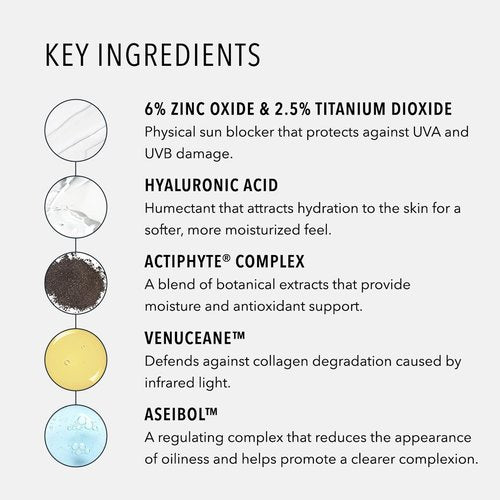 HydroPeptide Tinted Moisturizer with Sunscreen - SPF 30 Antioxidant Face Cream, 1.7 Ounce