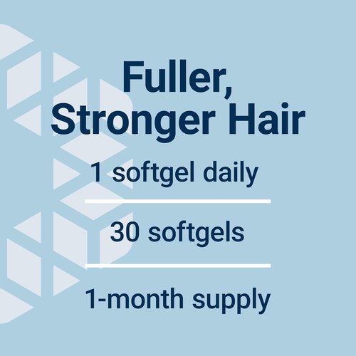 Life Extension Hair Growth Supplement for Women - Boost Fullness & Density with Ceramosides™ | 30 Gluten-Free Softgels