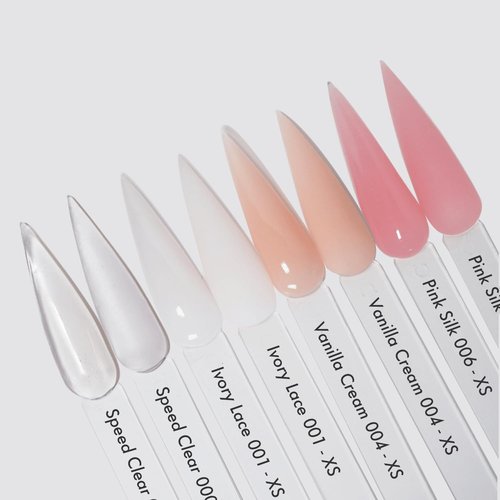 MakarttPro Acrylic Powder Set - 4 Cool Tone Colors 0.5oz for Nail Extension & Sculpting | Professional Essentials