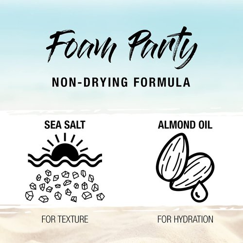 SexyHair Texture Foam - Party Lite Texturizing Foam for Volume & Hold, 5.2 Oz