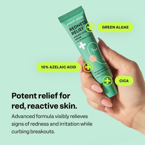 Peach Slices - 10% Azelaic Acid Serum for Redness Relief | Advanced Vegan Skincare (1.01 oz)