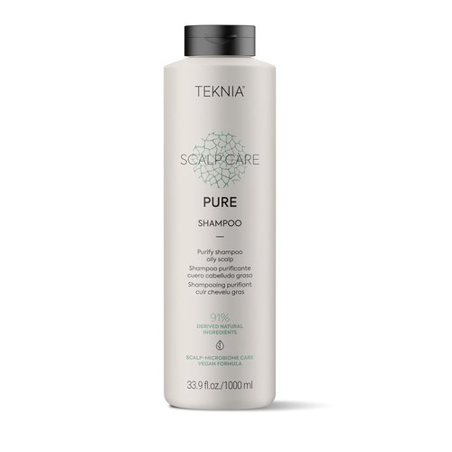 Lakmé Teknia Scalp Care Shampoo - Purifying Formula for Oily Scalp | 33.8 Fl Oz