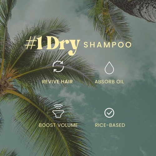 Beachwaver Co. Second Chance Dry Shampoo - Travel Size (1.4 Oz) | Vegan Oil-Absorbing Formula | Brazilian Berry Scent
