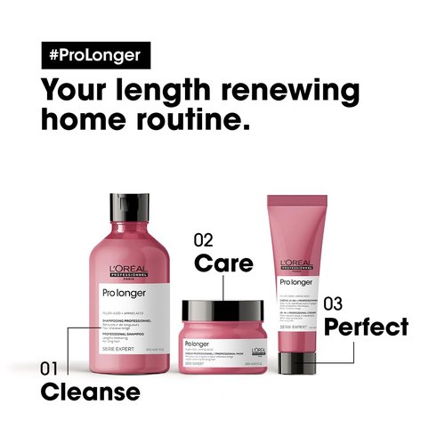L'Oréal Professionnel Paris Pro Longer Mask - Reduces Breakage & Split Ends for Fine Hair | Adds Softness & Shine