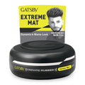 GATSBY Moving Rubber Extreme Mat Hair Styling Wax - Strong Hold, Matte Finish, 80g/2.8oz | Perfect for Any Hairstyle