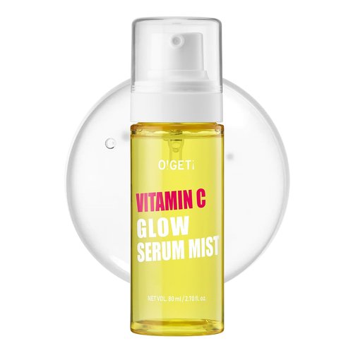 Skiennix Vitamin C Glow Serum Mist - Hydrating & Brightening Face Spray with Jeju Green Tangerine | 2.7 fl. oz.