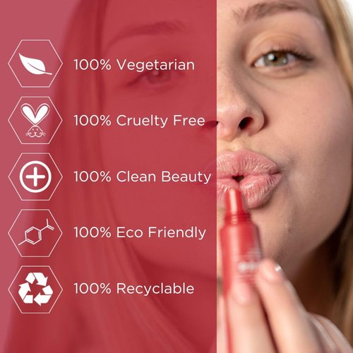 Hey Honey Skincare Bésame Mucho Lip Balm - Intensive Hydration & Natural Moisturizing Treatment | 0.5 oz