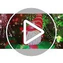 Inflatable Christmas Gnome with LED Lights Outdoor Yard Decoration - 6.3 Ft