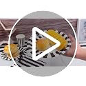 White Black Disposable Dinnerware Set for Parties - 154 Pcs Party Supplies with Napkins & Tablecloths