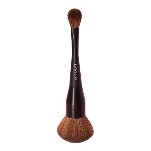 LAWLESS Women's Dual Ended Powder Brush, 1 Count