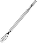 Utopia Care Cuticle Pusher Tool - Professional Stainless Steel Nail Cleaner & Remover | Durable Manicure & Pedicure Tool, Silver