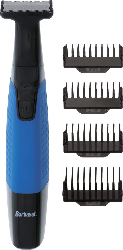 Barbasol Battery Powered Razor - Single Blade Precision Shaving | Compact & Lightweight Design